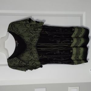 Laura flutter sleeve blouse